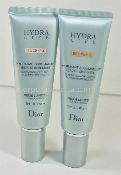 hydra life bb cream dior pêche dorée|Dior hydra life reviews.